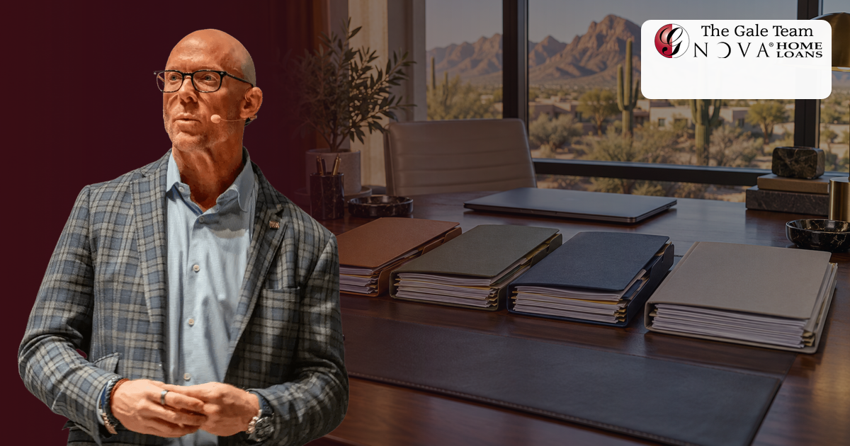 Greg Gale reviewing separate Arizona business records for a mortgage